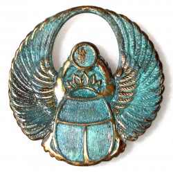 Medium Round Scarab Art Piece