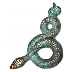 Egyptian Inspired Coiled Snake