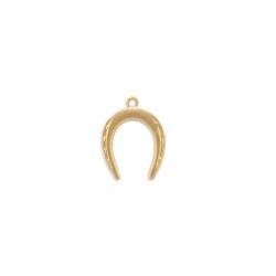 Brass Small Horseshoe Stamping