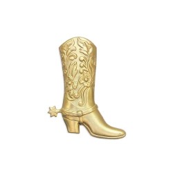 Brass Medium Cowboy Boot...