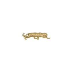Brass Mini Leopard Stamping