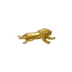 Brass Mini Lion Stamping
