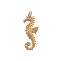 Medium Sea Horse Brass...