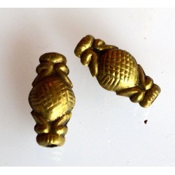 Owl Solid Brass 3/4" Beads...