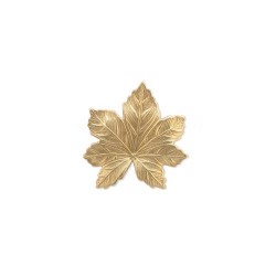 Small Maple Leaf Brass...