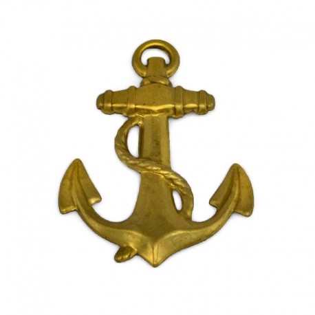 Medium Anchor Brass Stamping Medium Anchor Brass Stamping