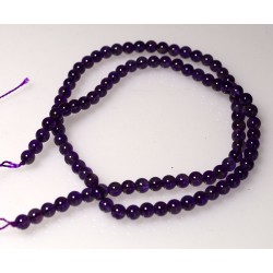 Amethyst 4 mm 16 Inch Strands