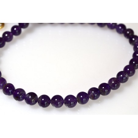 16 IN 9-10 mm 16 IN Strand 9-10 mm Brazilian Amethyst Natural Good