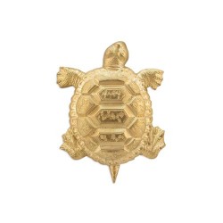 Large Sea Turtle Brass...