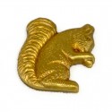 Small Squirrel Brass Stamping