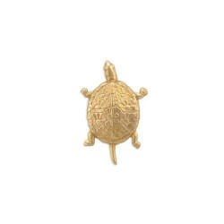 Medium Box Turtle Brass...