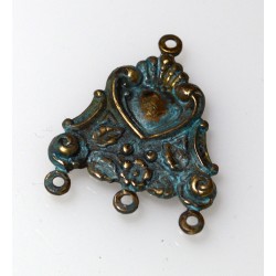 Medium Patina Art Nouveau...