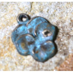 Small Floral Patina Art...